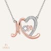 collier "mom" pour maman - argent s925
