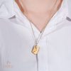 collier enveloppe "i love you" personnalisé