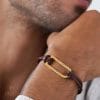 bracelet homme cuir personnalisé