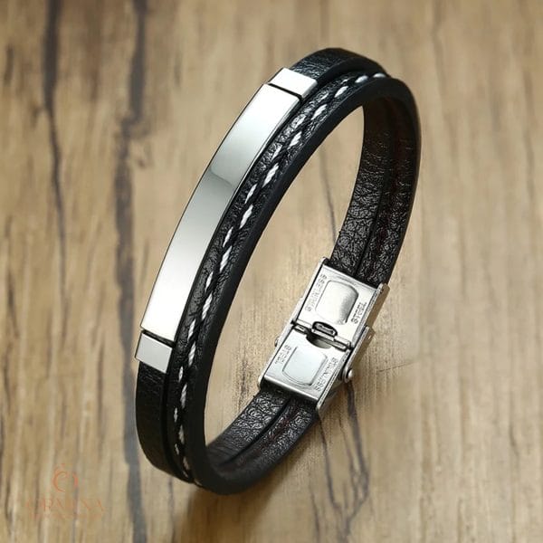 bracelet cuir personnalisé homme